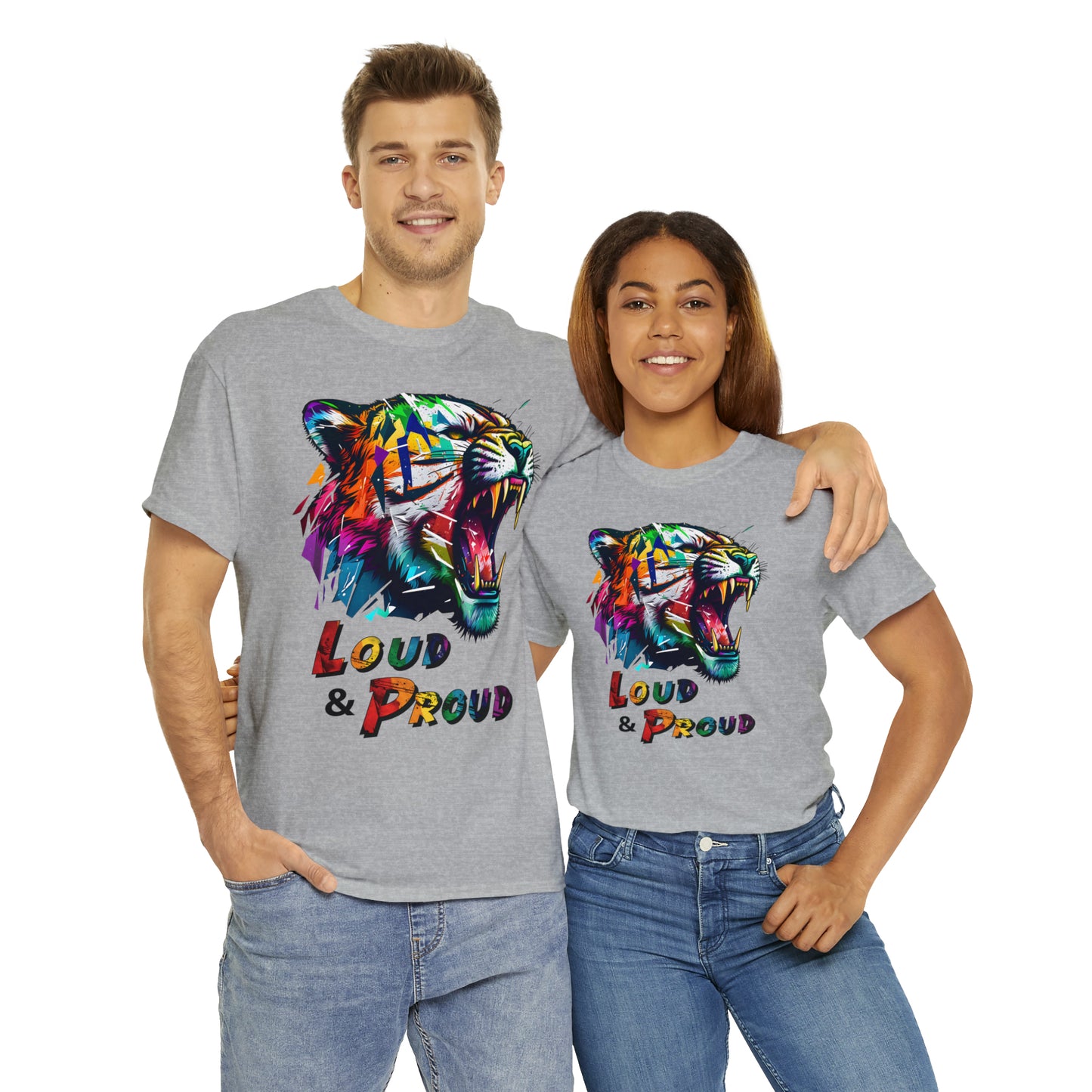 Loud & Proud Roaring Tiger Pride T-Shirt