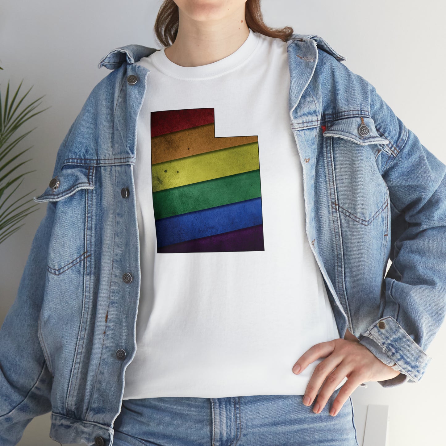 Utah Pride T-Shirt - Vintage Glitter