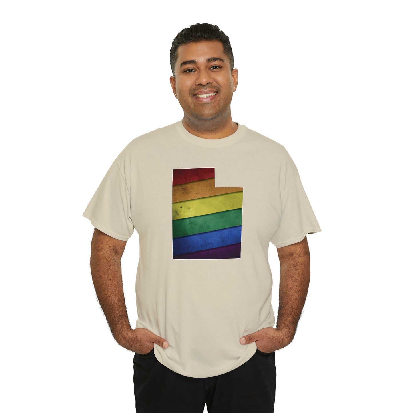 Utah Pride T-Shirt - Vintage Glitter