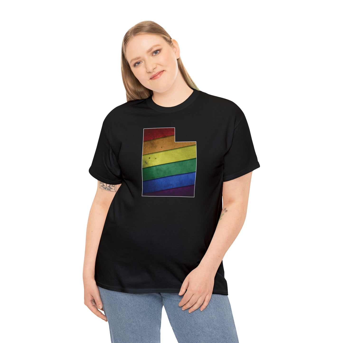 Utah Pride T-Shirt - Vintage Glitter