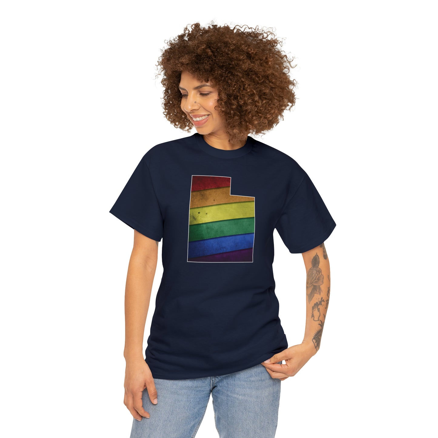 Utah Pride T-Shirt - Vintage Glitter