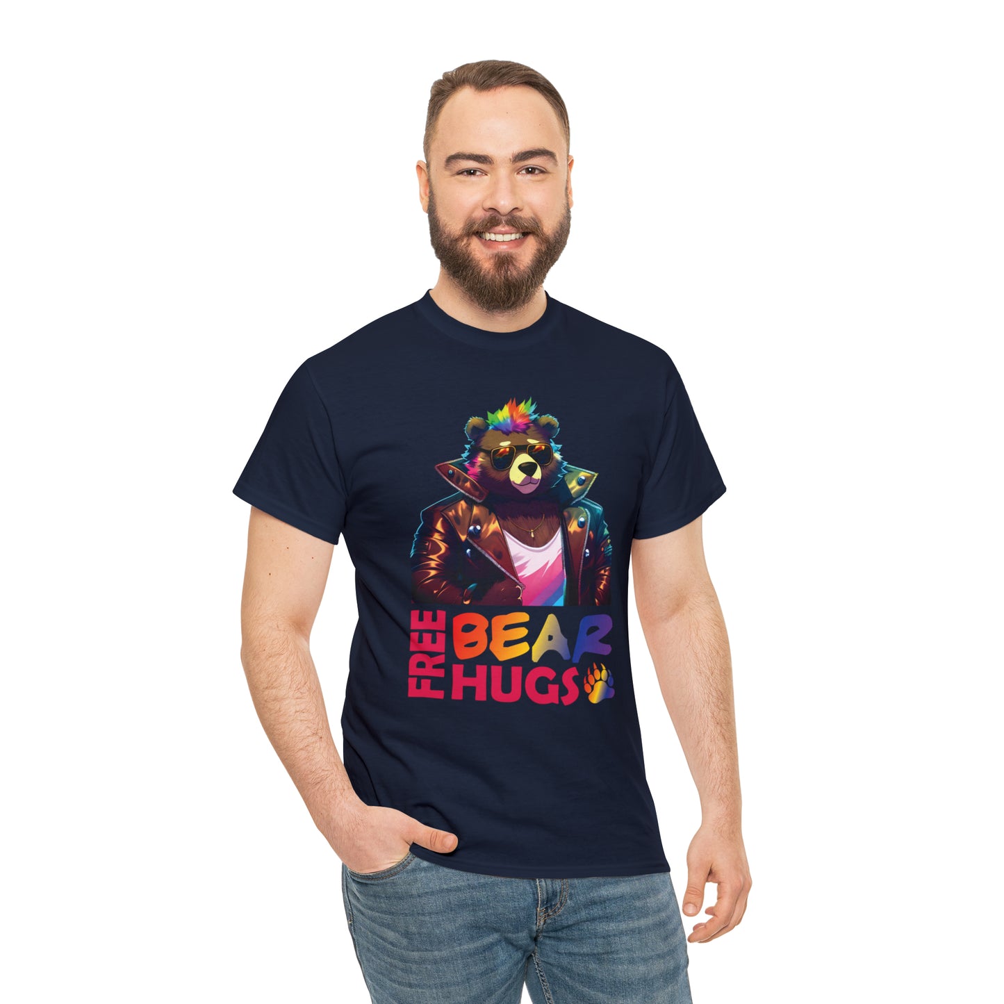 Free Bear Hugs Bear Pride T-Shirt