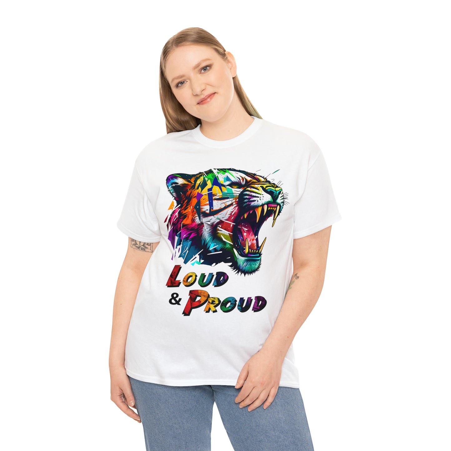 Loud & Proud Roaring Tiger Pride T-Shirt