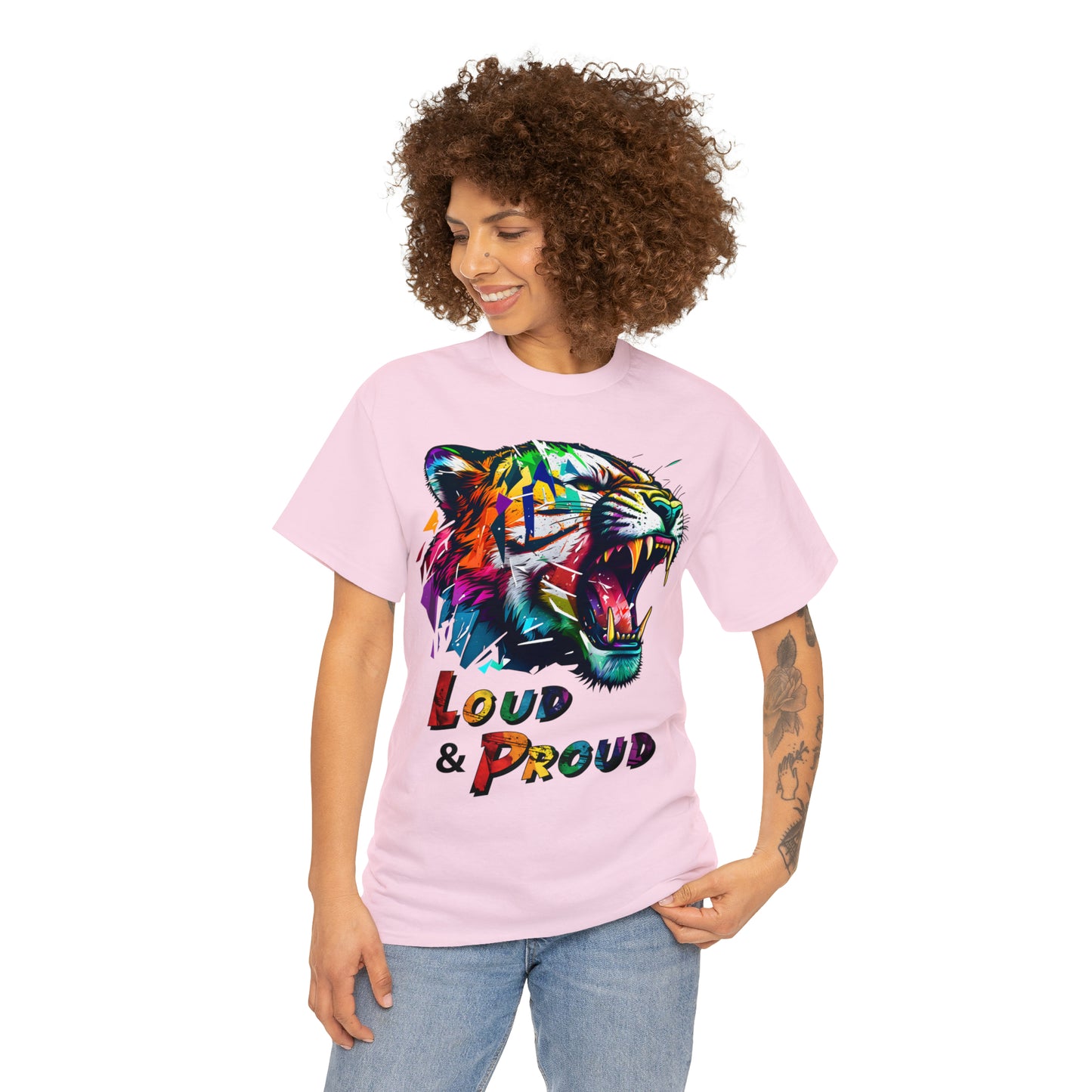 Loud & Proud Roaring Tiger Pride T-Shirt