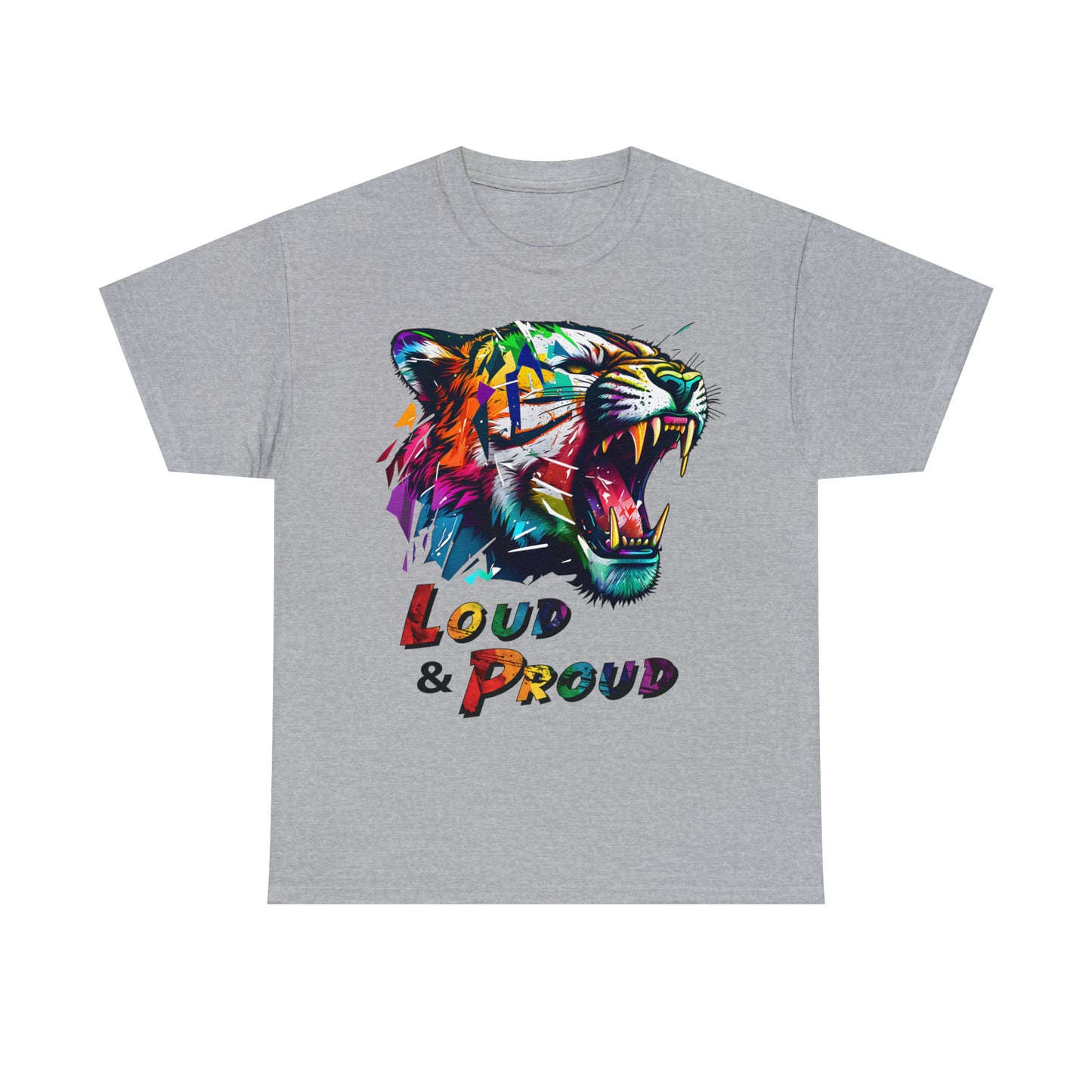 Loud & Proud Roaring Tiger Pride T-Shirt