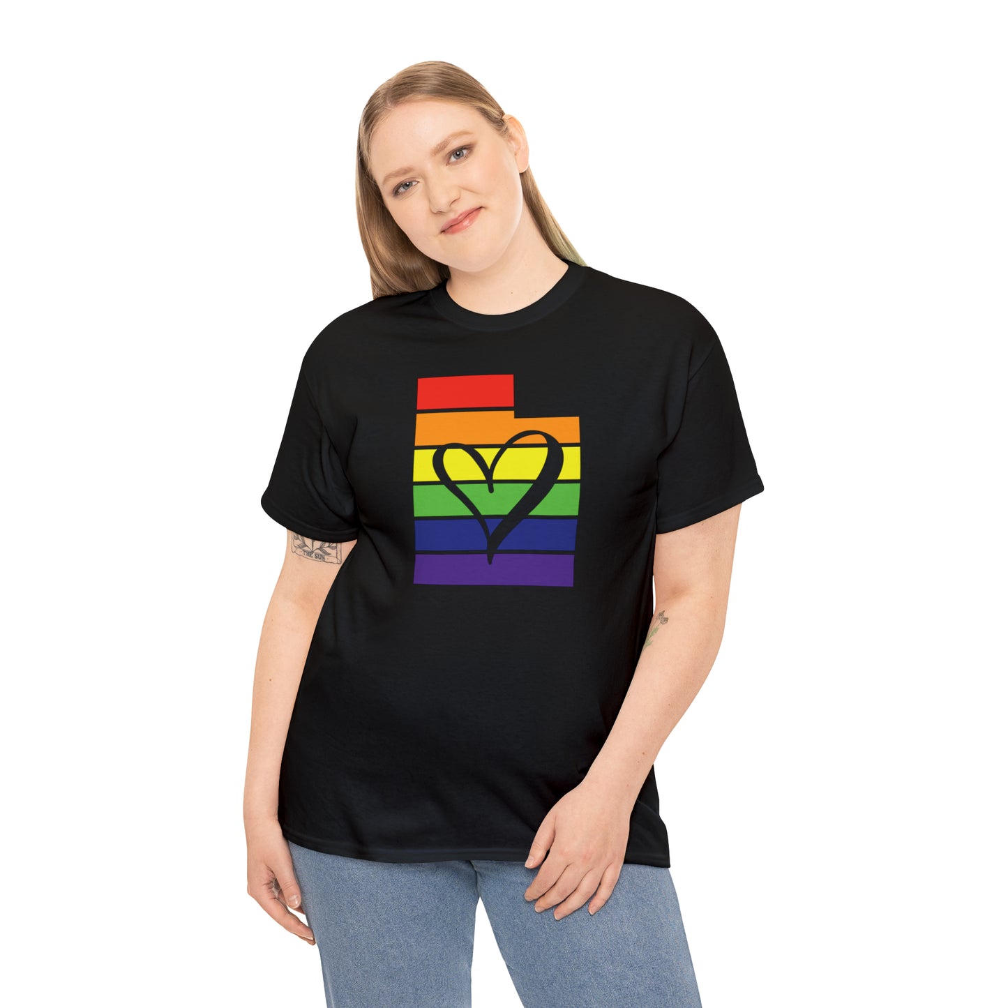 Utah Pride T-Shirt - Heart Utah