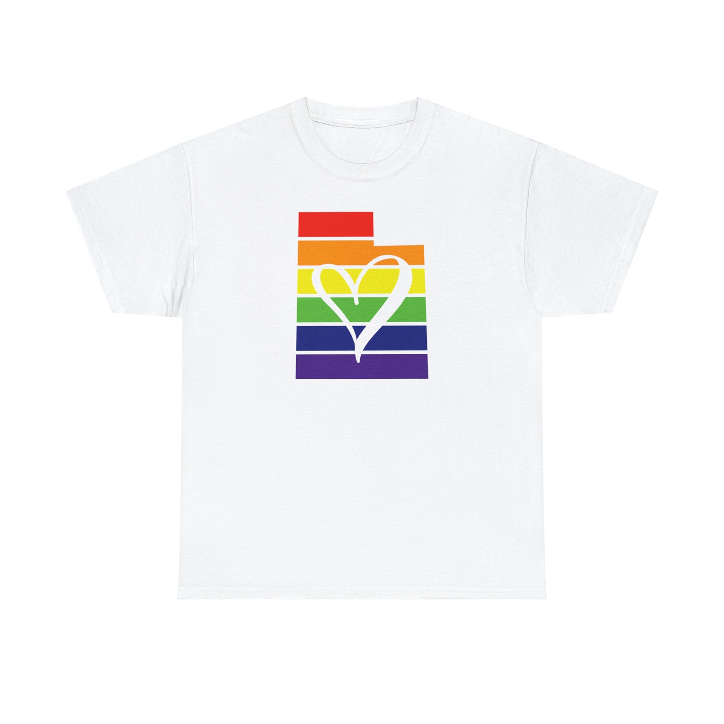 Utah Pride T-Shirt - Heart Utah