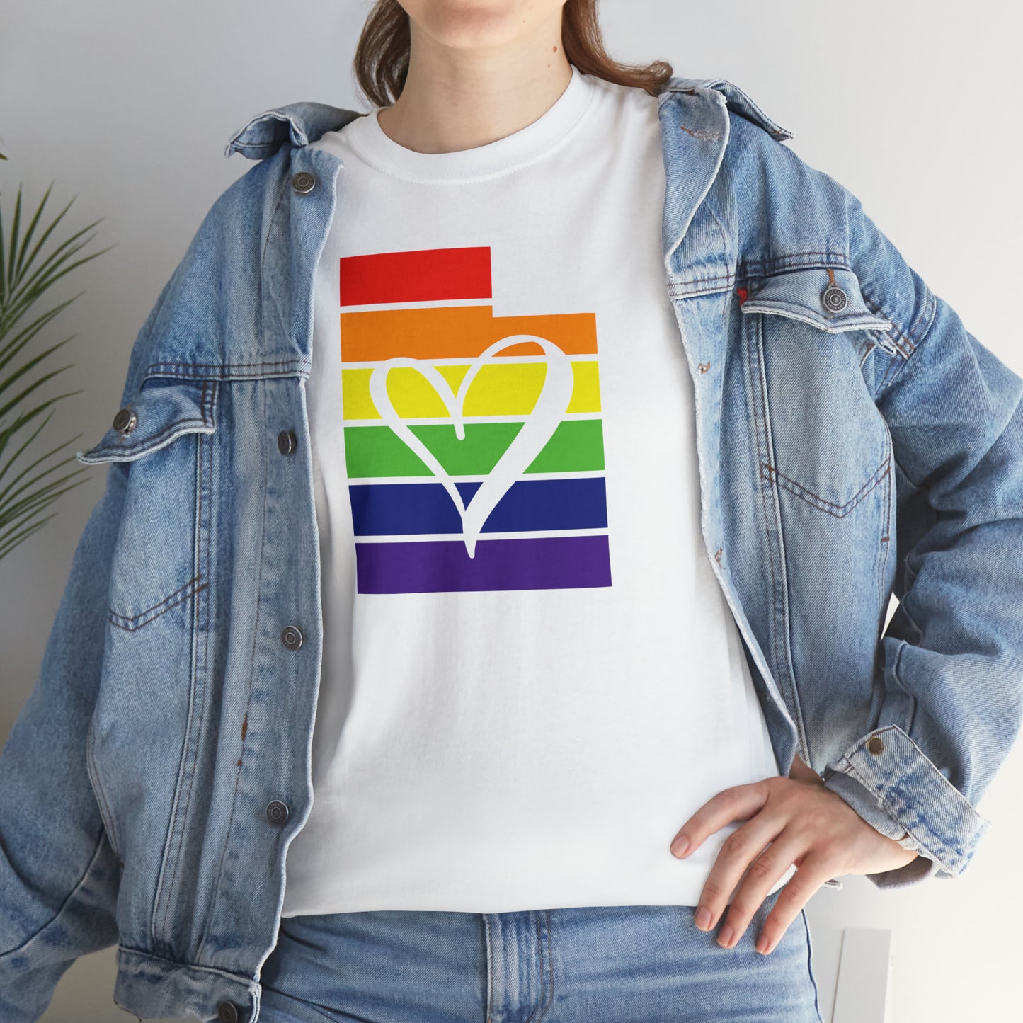 Utah Pride T-Shirt - Heart Utah