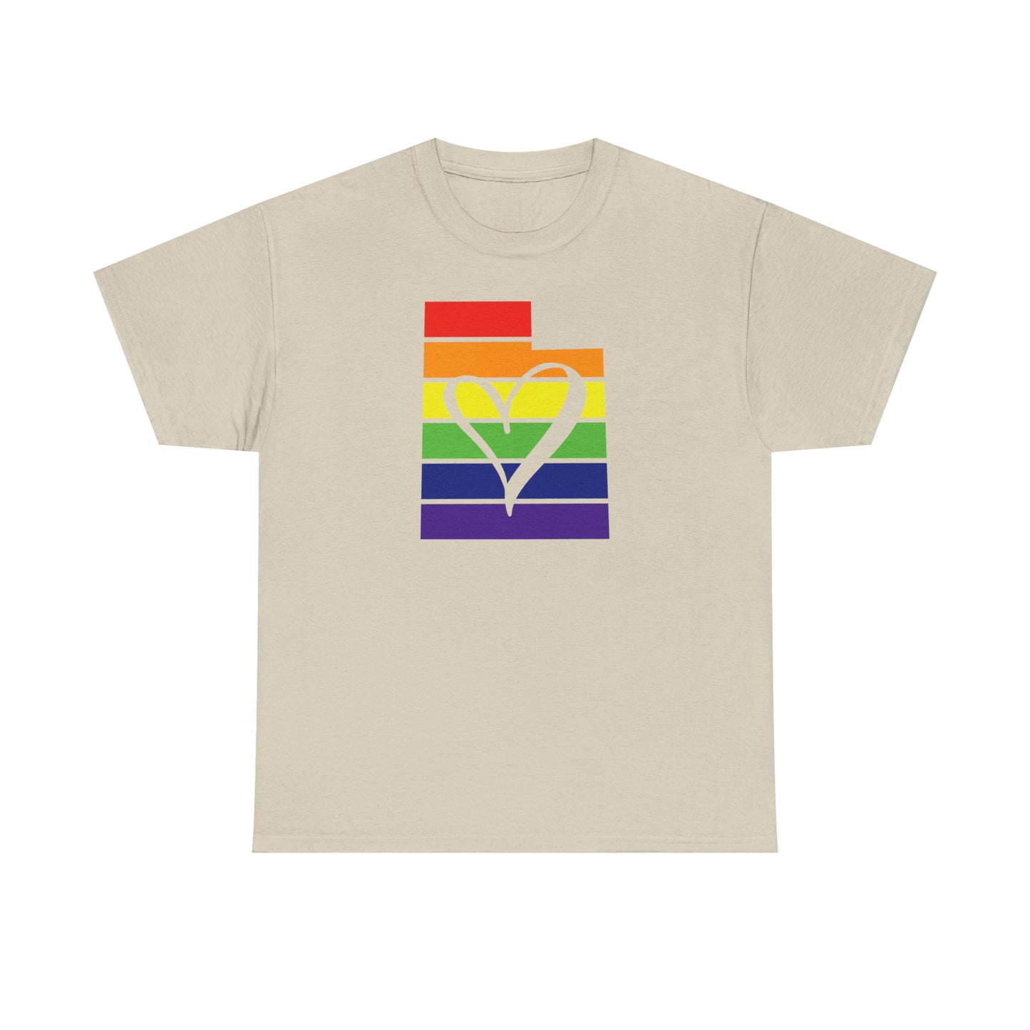 Utah Pride T-Shirt - Heart Utah