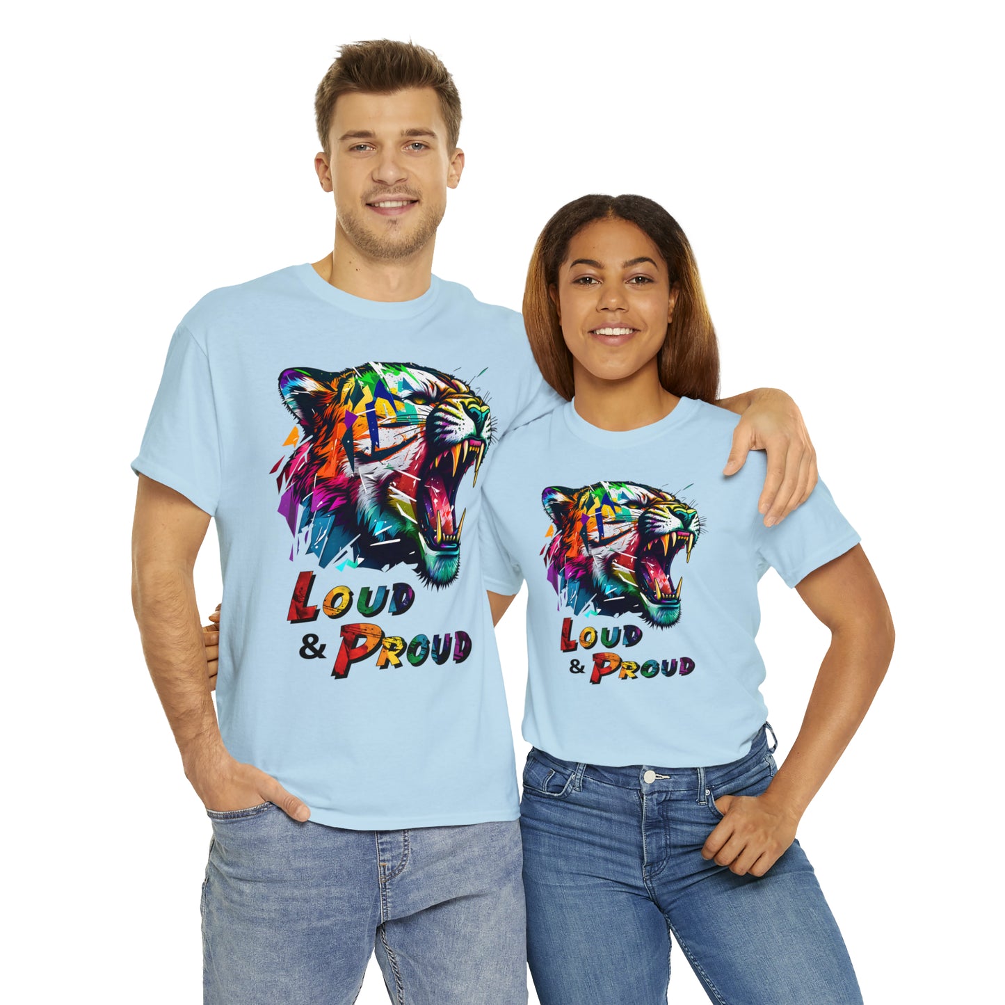 Loud & Proud Roaring Tiger Pride T-Shirt