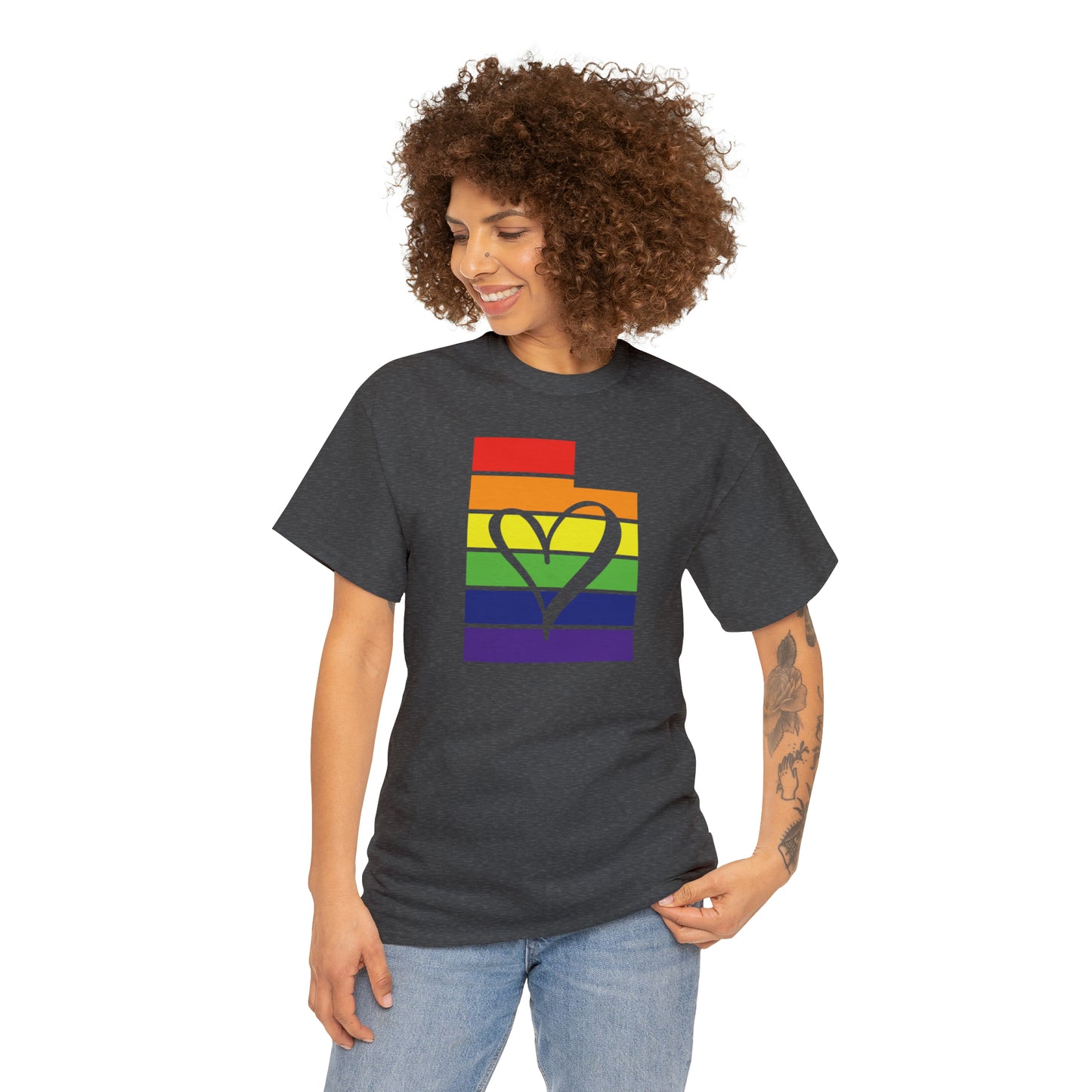 Utah Pride T-Shirt - Heart Utah