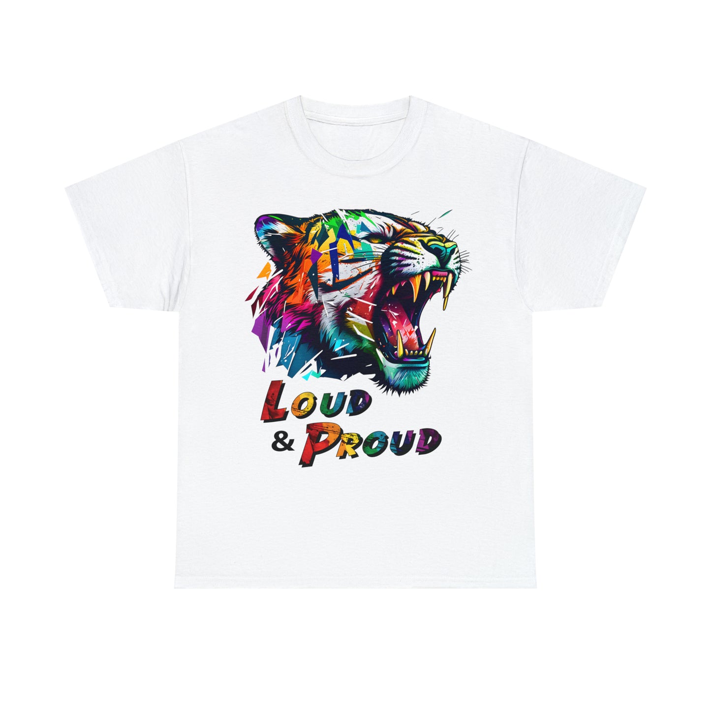 Loud & Proud Roaring Tiger Pride T-Shirt