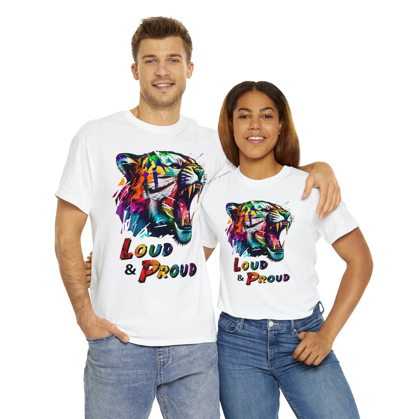 Loud & Proud Roaring Tiger Pride T-Shirt