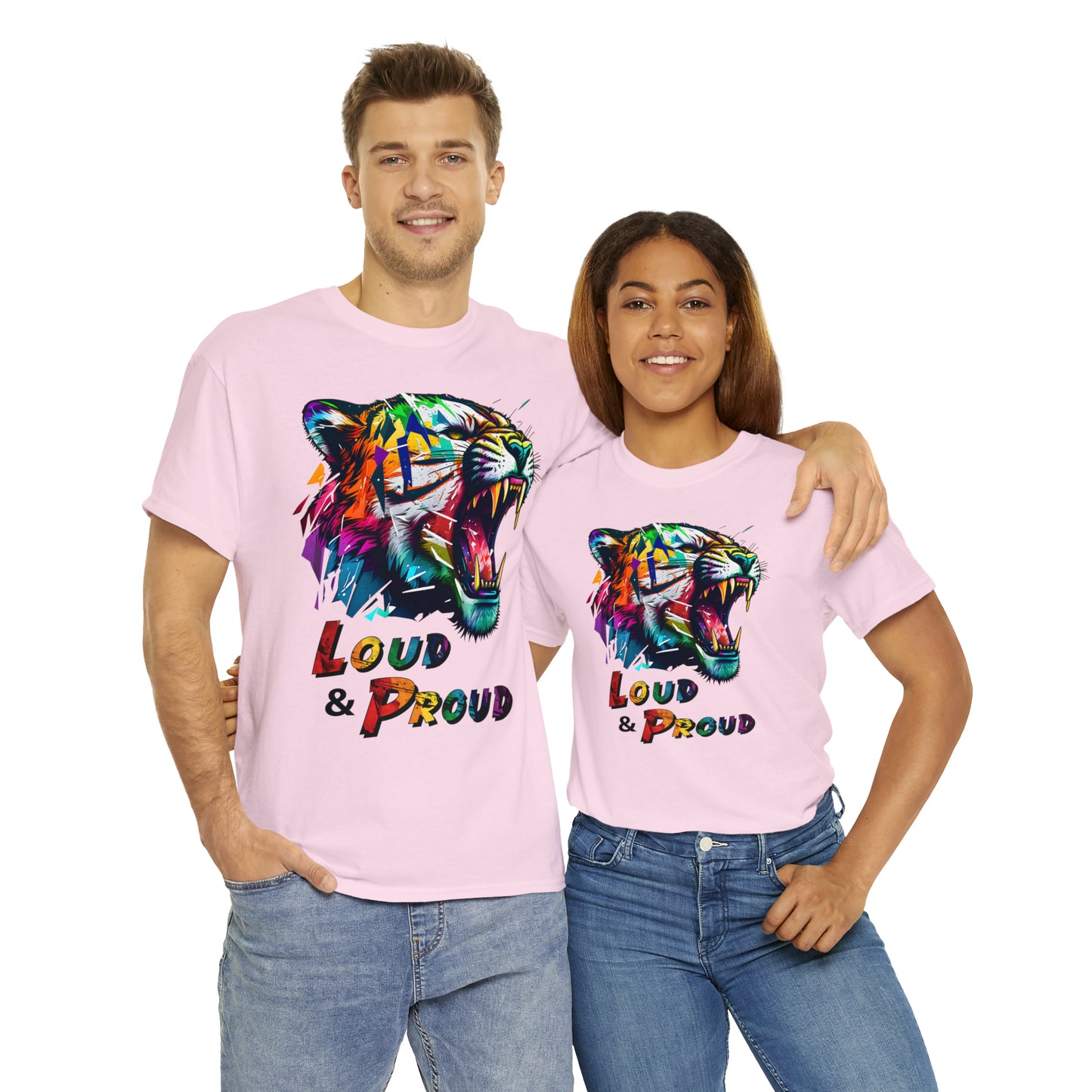 Loud & Proud Roaring Tiger Pride T-Shirt