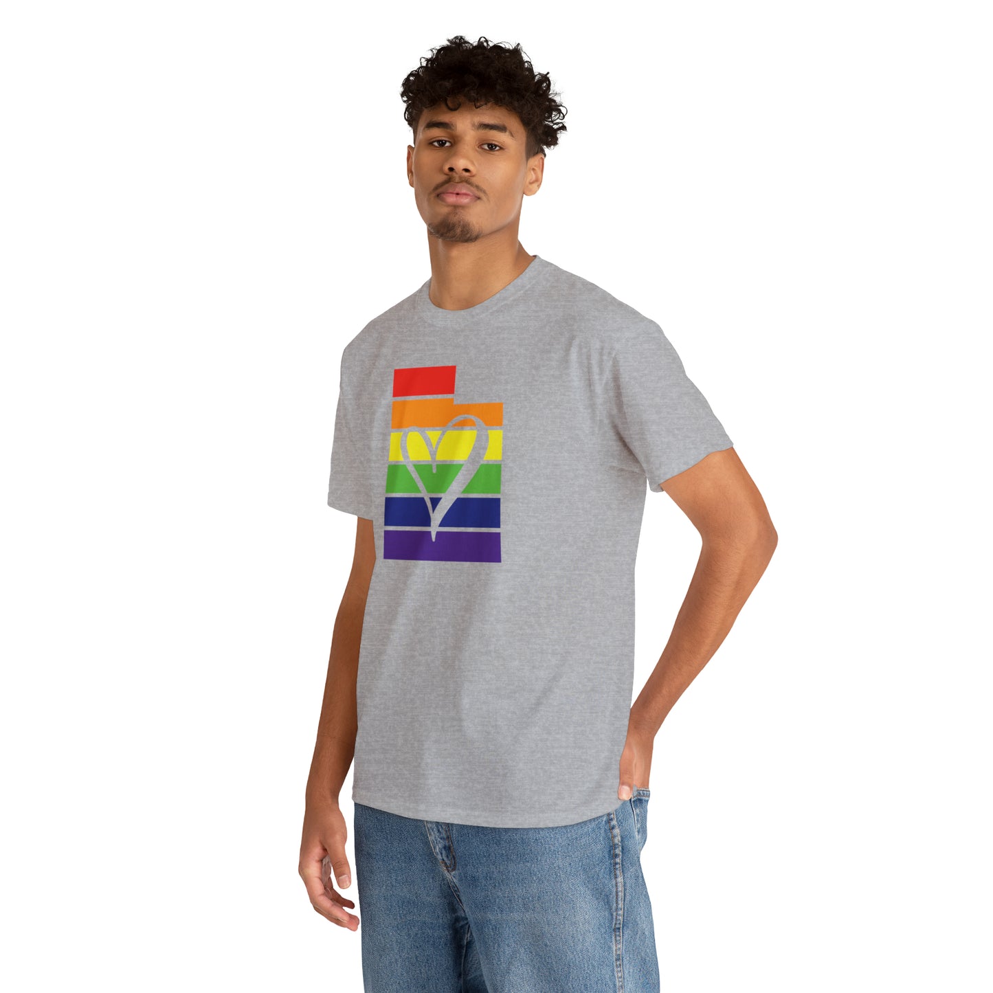 Utah Pride T-Shirt - Heart Utah