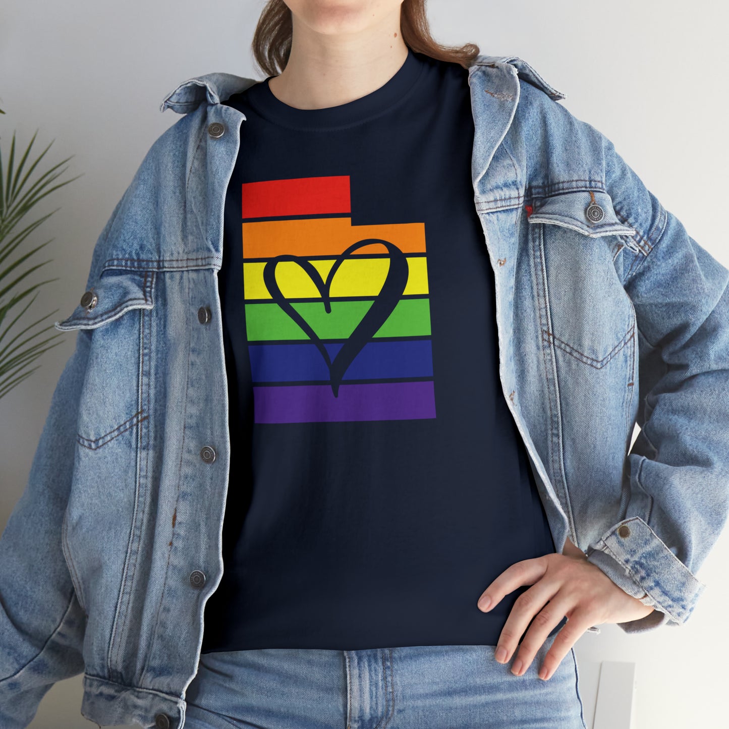 Utah Pride T-Shirt - Heart Utah