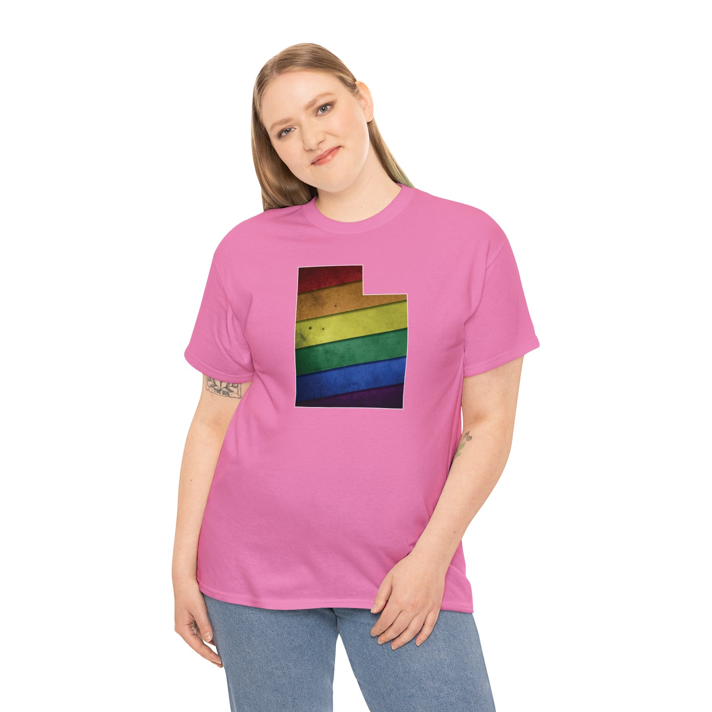 Utah Pride T-Shirt - Vintage Glitter