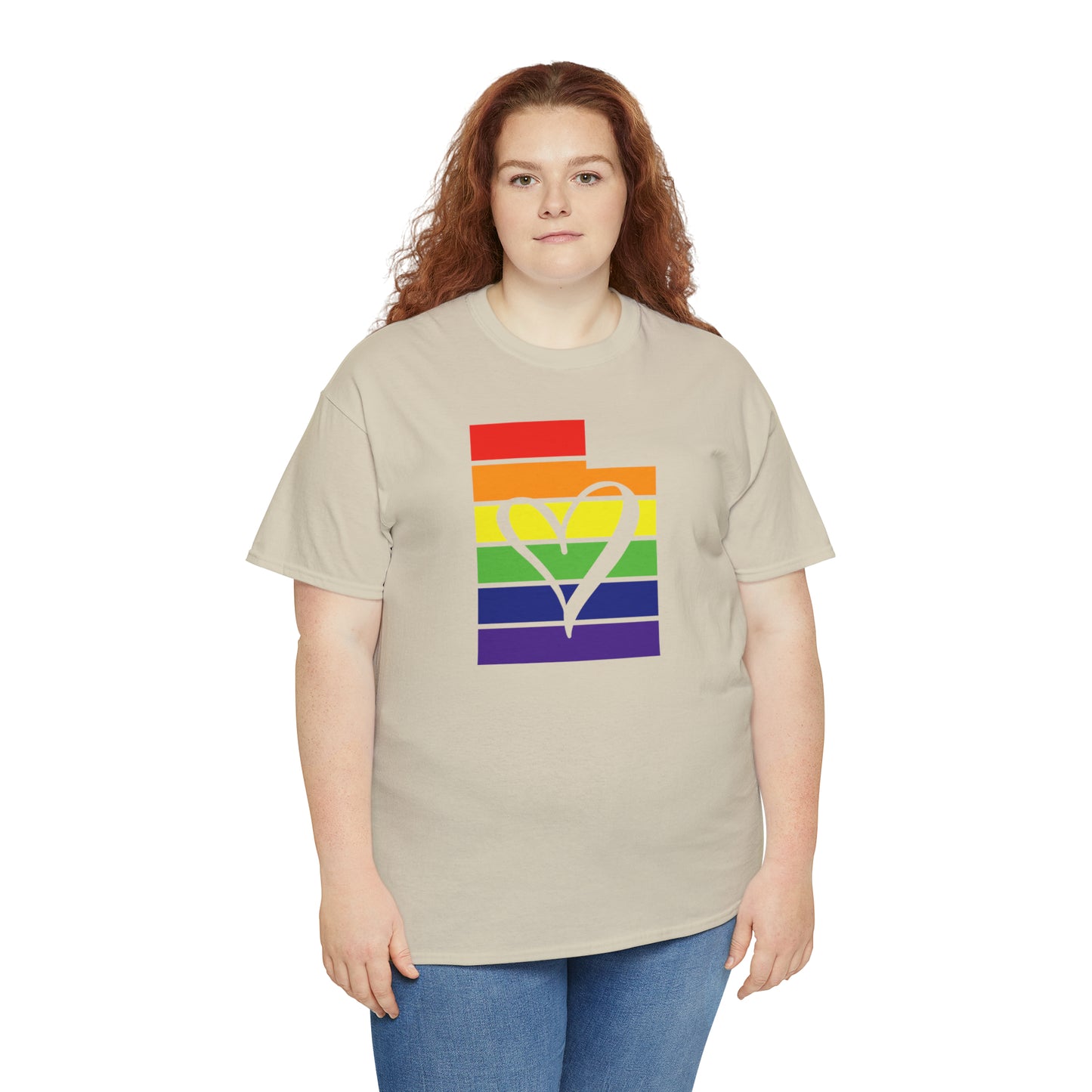 Utah Pride T-Shirt - Heart Utah