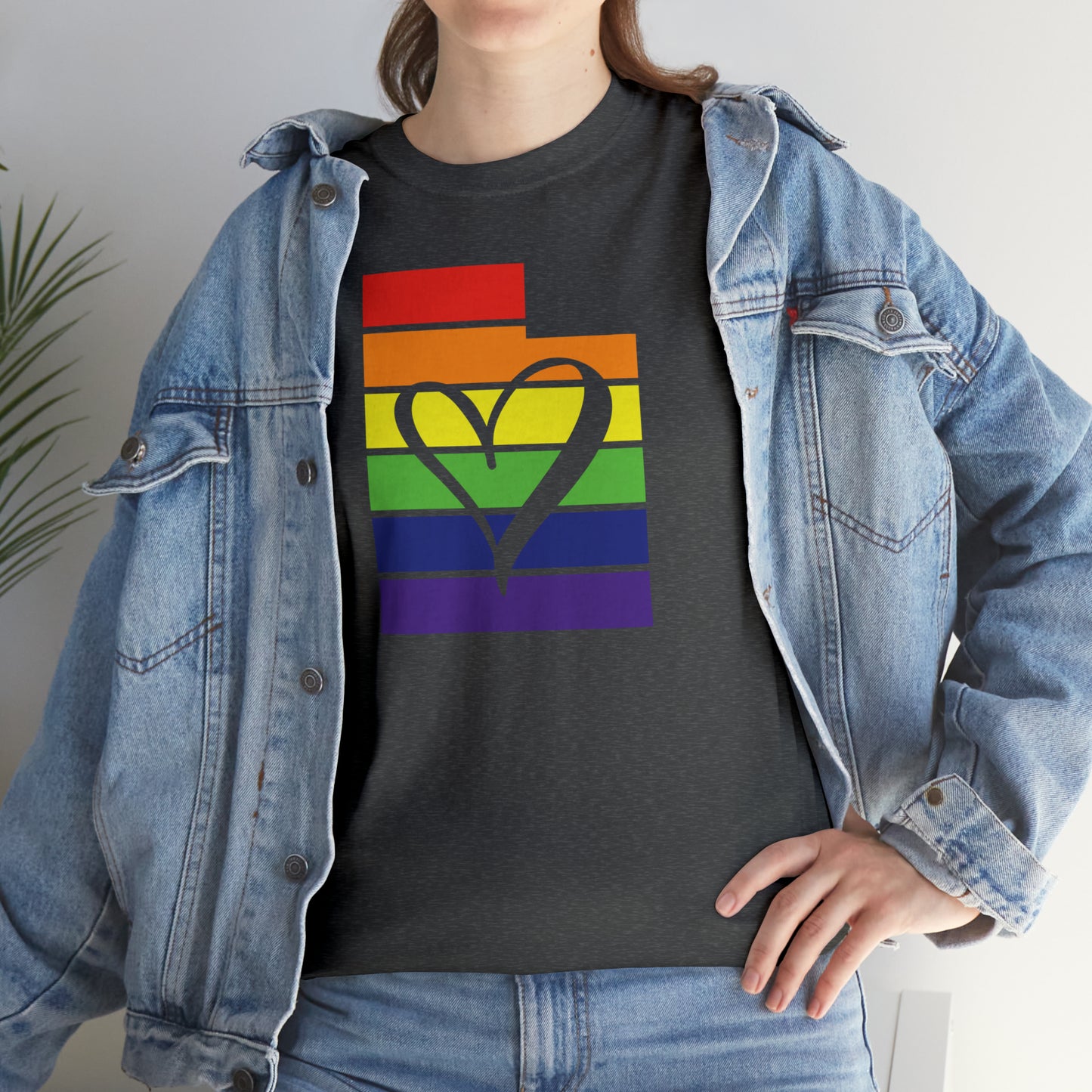 Utah Pride T-Shirt - Heart Utah