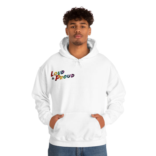 Loud & Proud Roaring Tiger Pride Hooded Sweatshirt