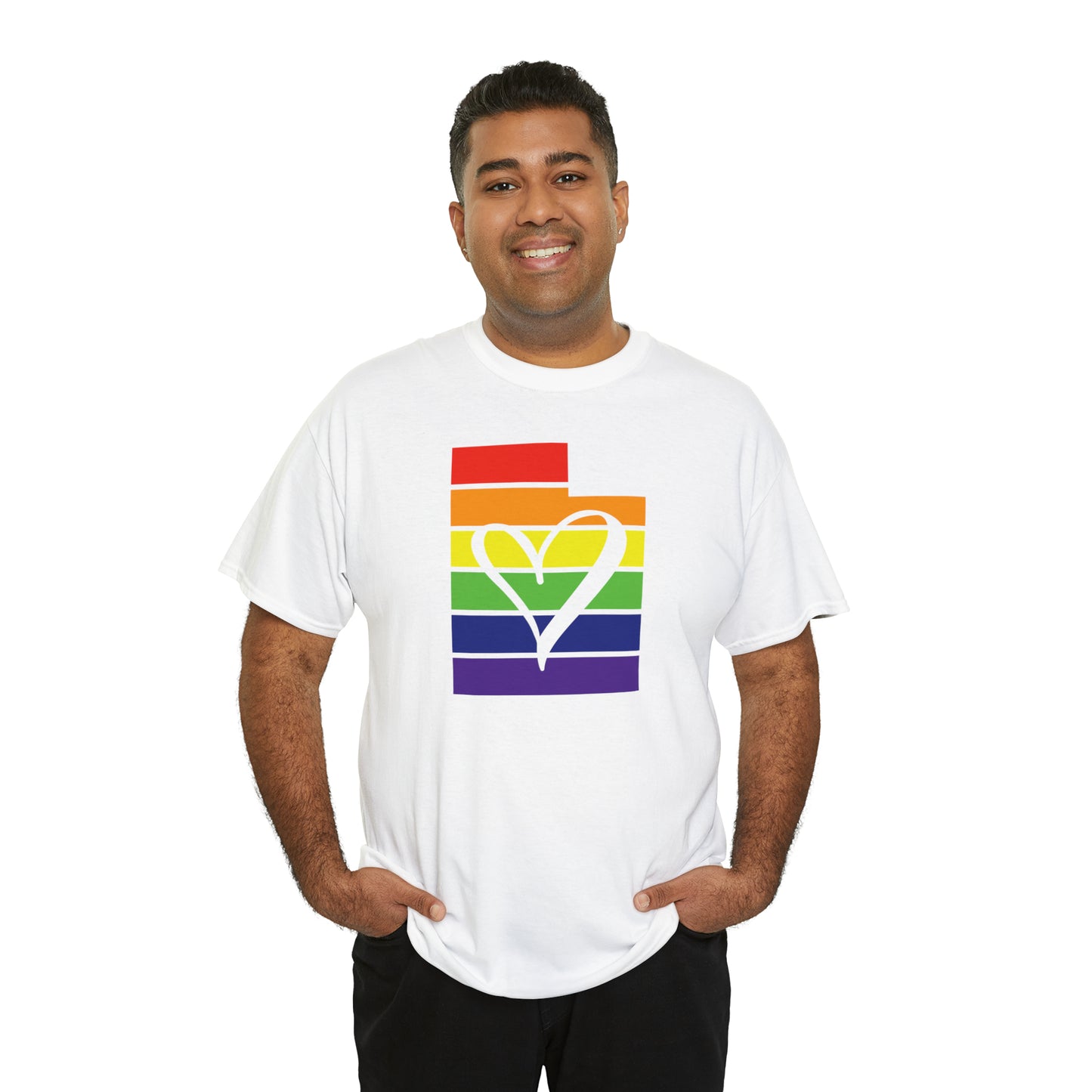 Utah Pride T-Shirt - Heart Utah