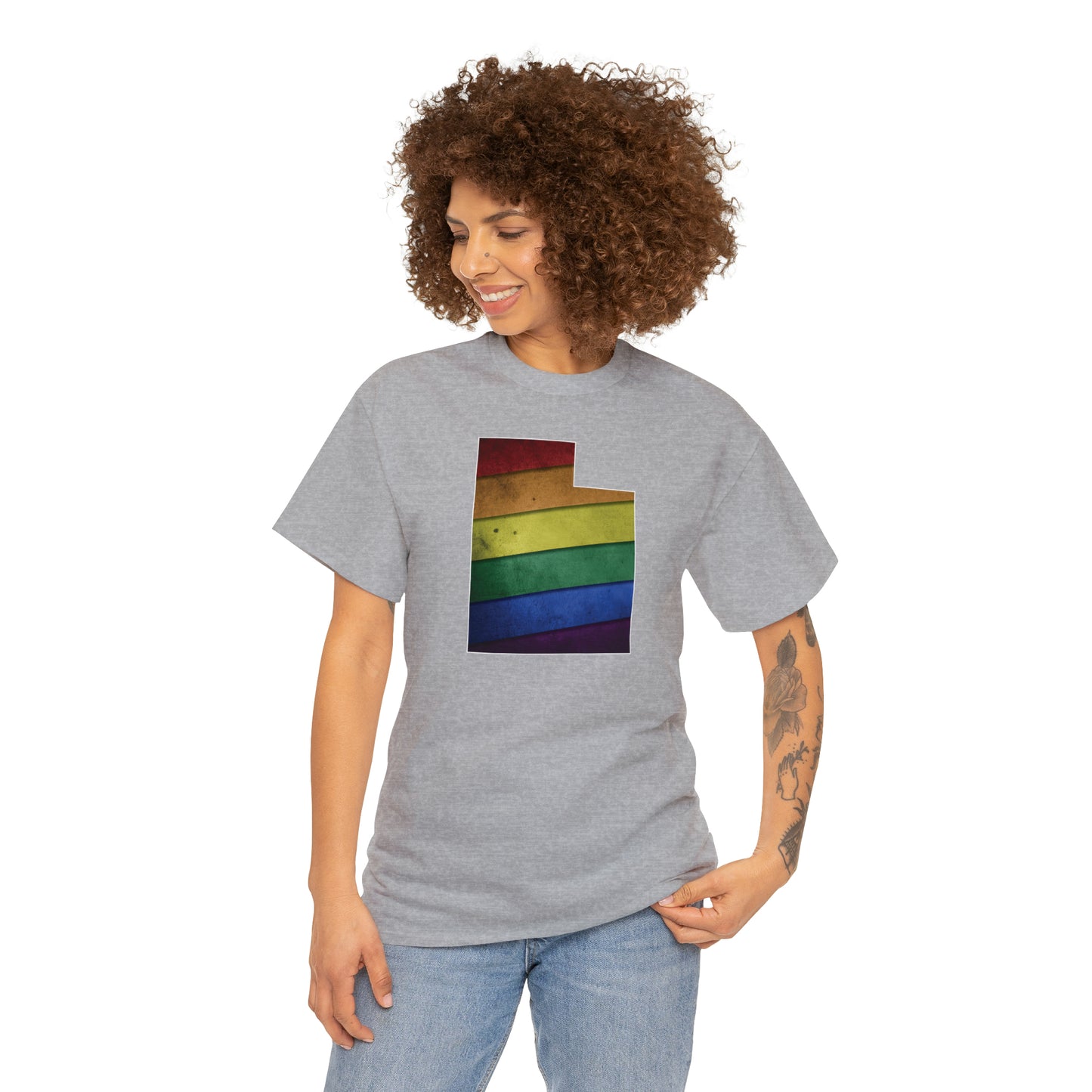 Utah Pride T-Shirt - Vintage Glitter