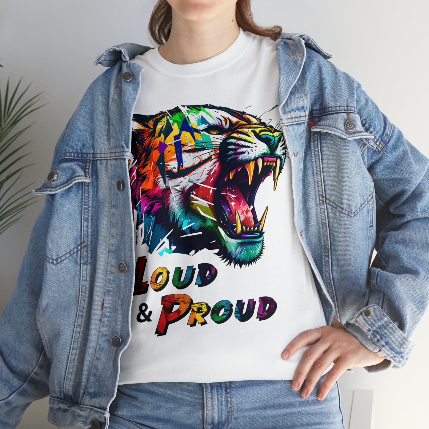 Loud & Proud Roaring Tiger Pride T-Shirt