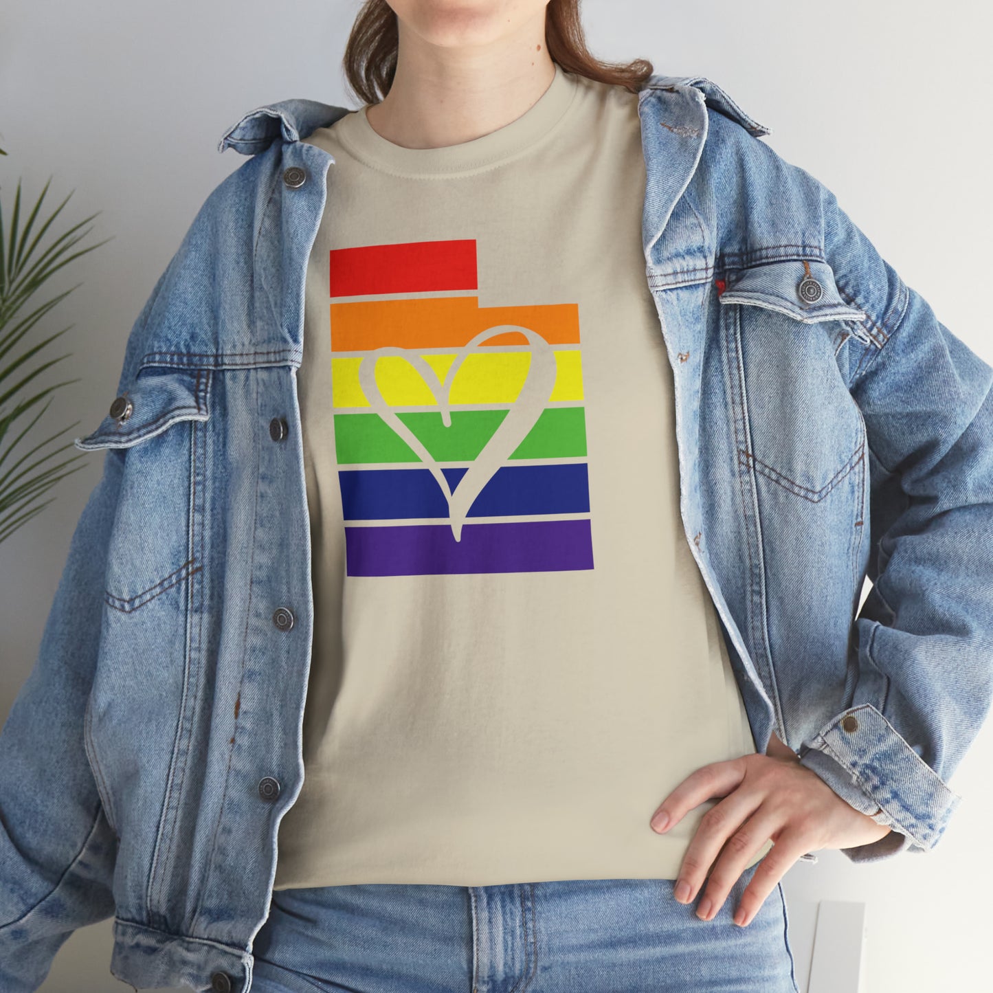 Utah Pride T-Shirt - Heart Utah