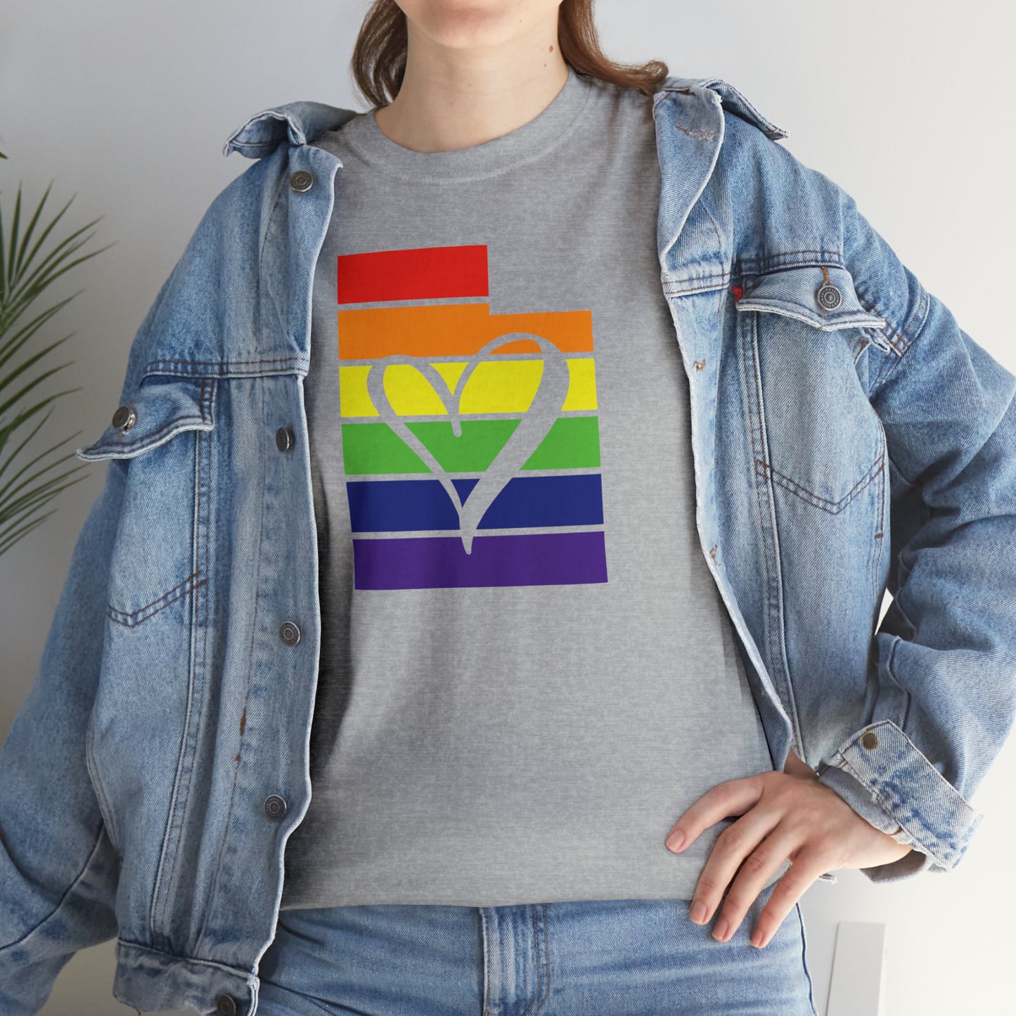 Utah Pride T-Shirt - Heart Utah