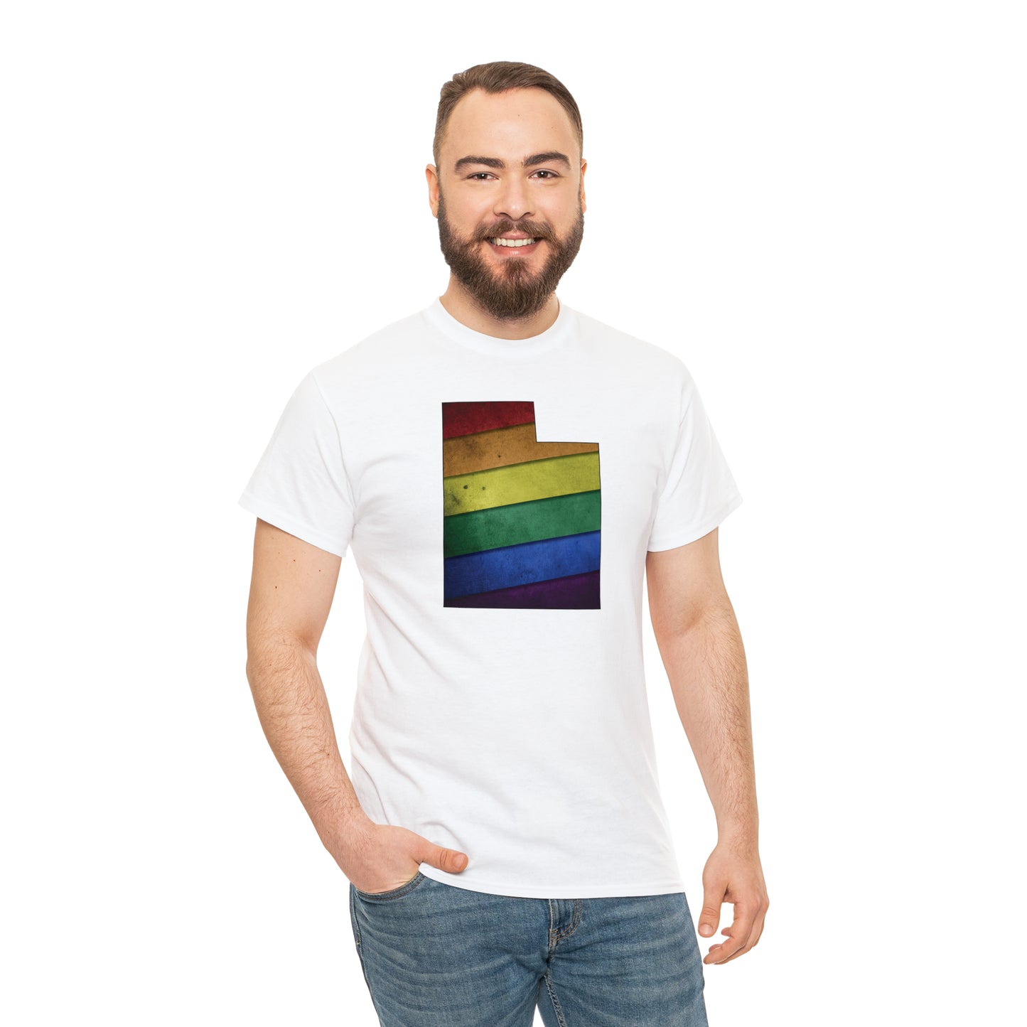 Utah Pride T-Shirt - Vintage Glitter