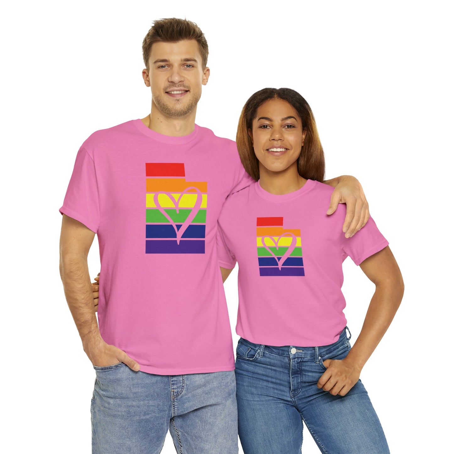 Utah Pride T-Shirt - Heart Utah