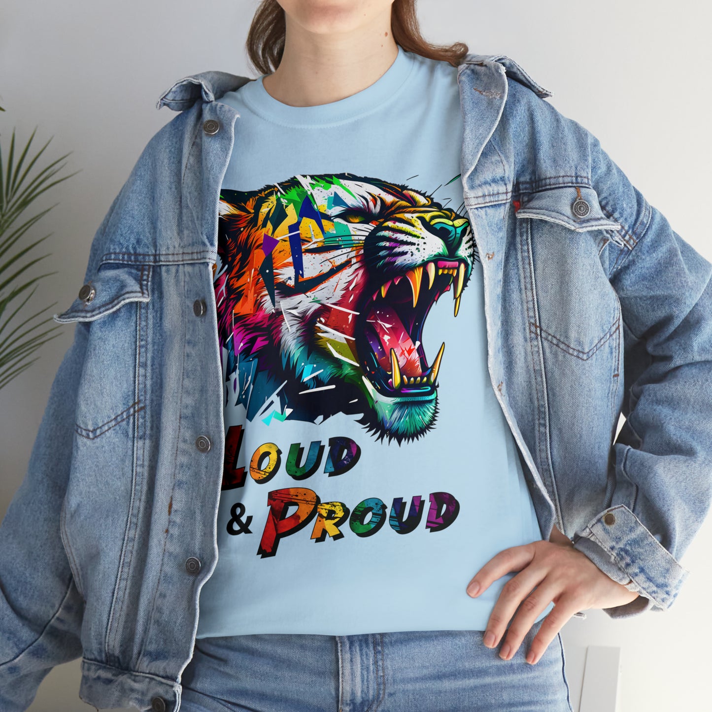 Loud & Proud Roaring Tiger Pride T-Shirt