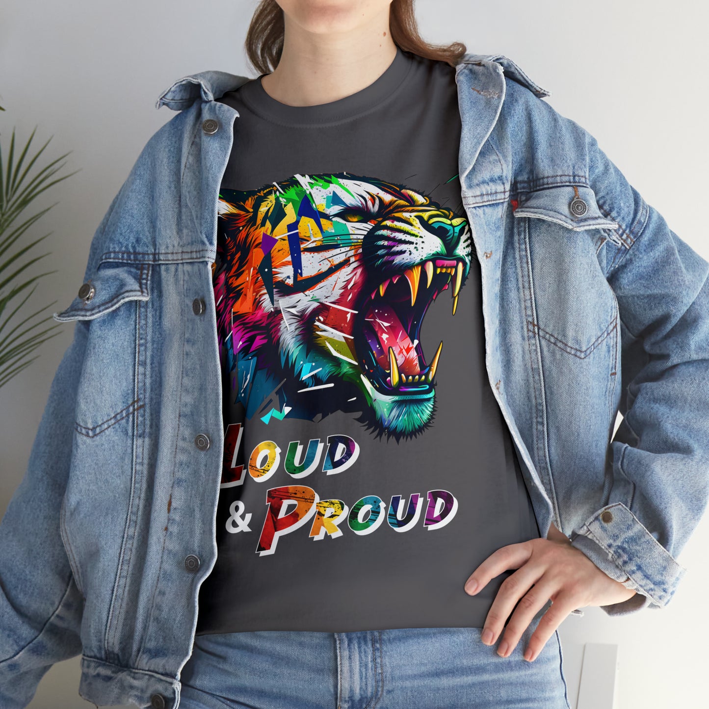 Loud & Proud Roaring Tiger Pride T-Shirt