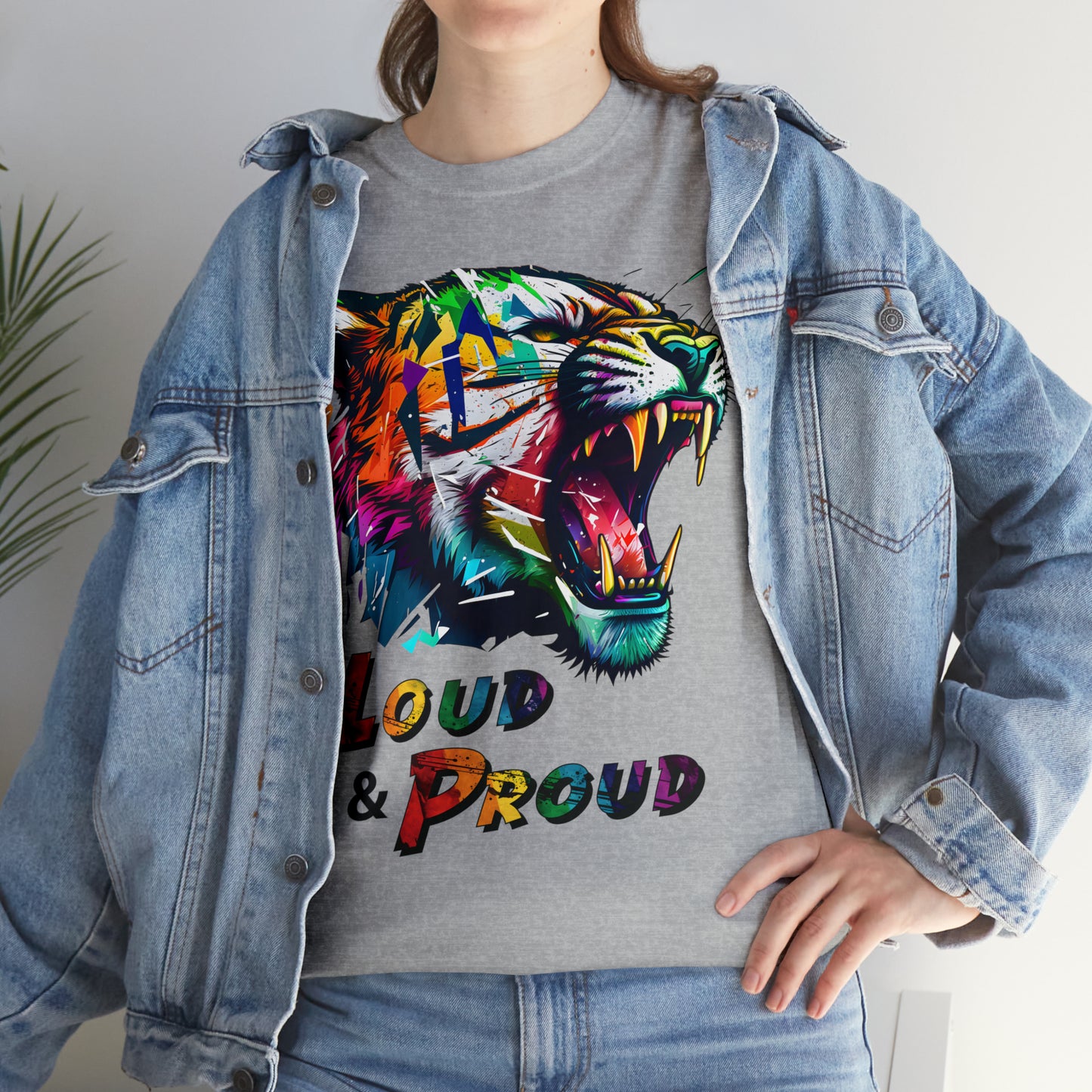 Loud & Proud Roaring Tiger Pride T-Shirt